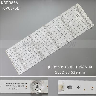 10PCS x LED Backlight Strip for 55INCH LED50K55A M55AW W5055SG B55C51 JL.D55051330-105AS-M