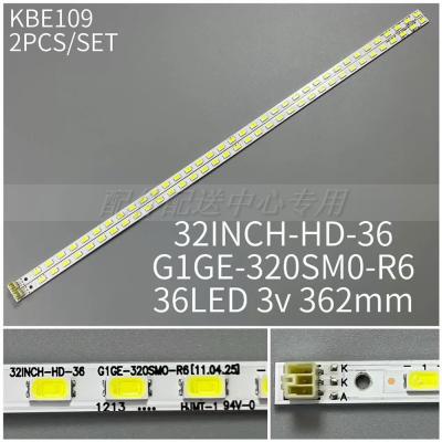 2pcs x LED Backlight Strip for 32F6030 LJ64-03019A SLED 2011SGS32 5630 36 HD LED32IS97N LTA320AN01 LED32160i 36LED 362mm