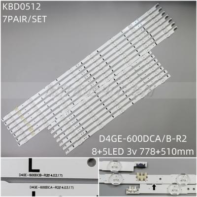 14Pcs x SamSung 60 inch TV UA60H6400 CY-HH060CSSV2H 2014SVS60F D4GE-600DCA-R2 600DCB BN96-30433A 30434A 8+5-LEDs