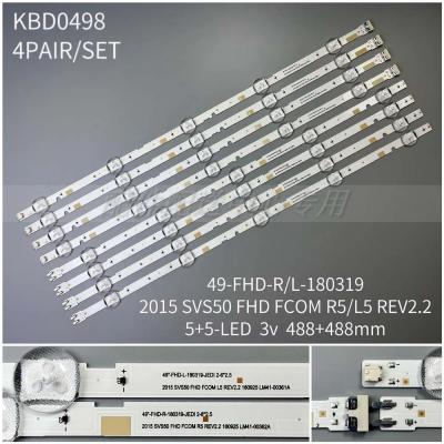 8Pcs x LED Backlight for SAMSUNG 2015 SVS50 FHD FCOM L5/R5 180319 160925 LM41-00470A/00362A UN50J5200 5000AF 5000 5300