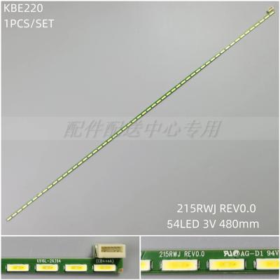 1PCS x LED Backlight Strip for 215RWJ REV0.0 54Leds 480MM 3V