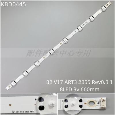 3pcs x 32 inch LED Backlight for 32LJ510V HC320DXN-ABSL1-2143 LC320DXE (FK)(A2) 6916L-2855B 32 V17 ART3 2855 8-LEDs 660mm