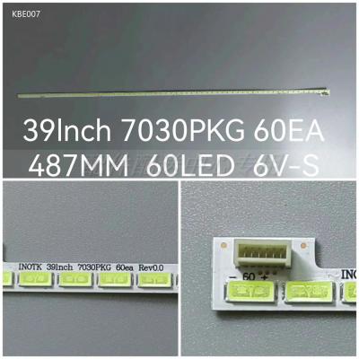 39''LED Backlight Strips for TV Innotek 39inch 7030PKG 60ea T390HVN01.0 39VLE941BL 6Pin 60LEDs 487mm