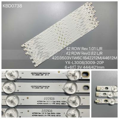 12Pcs x LED Backlight for 42LM340T 42LM3700 42LS3400 42LM3400 42LS3100 42LM340T 6916L-1029A 1028A 0882A 0913A 1049A 1050A 0913A