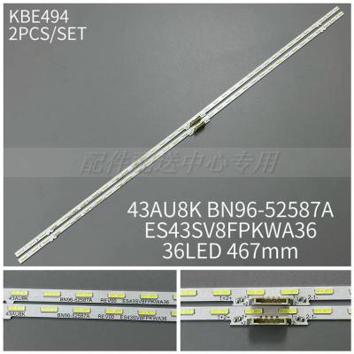 2Pcs x LED Backlight for Samsung UE43AU7170U UN43AU8000 UE43AU8000 UE43AU8005K UE43AU9007K 43AU8K BN96-52587A ES43SV8FPKWA36