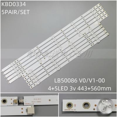 10PCS x LED Backlight Strip for 50PUS6162/12 50PUS6272 50PUS6703 50PUS6753 LB50089 LB50082 LB50086 V0/V1-00