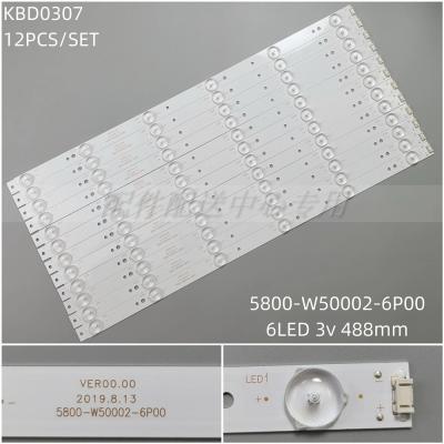 12Pcs x LED Backlight for 5800-W50002-6P00 0P00 8P00 6P10 50E6000 50E3500 50E6100 50V6E 50UH5500-UA 50UH5530-UB 50UH5500