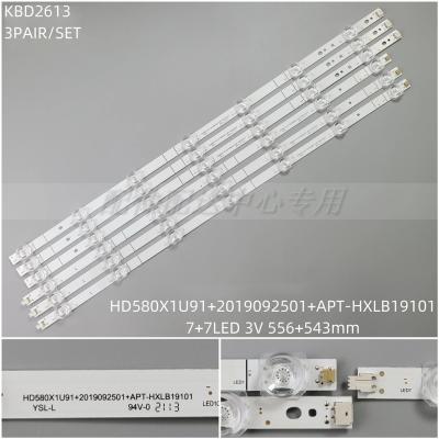 370mm LED Backlight strip 4 lamps For 21 22 INCH LCD TV JL.D21541330-140CS-M V01 JL.D21541330-004KS-M 4C-LB220T-JF1C   Length: 370mm LED Qty: 4leds Voltage: 0-94V Every LampVoltage:6 V   If you need 3