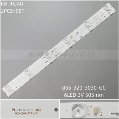 2Pcs x LED Backlight for JL.D32061330-004GS-M 004AS 057GS 4CT-LB320T-JF5 4C-LB320T- GY6 JF3 JF4 035-320-3030-GC