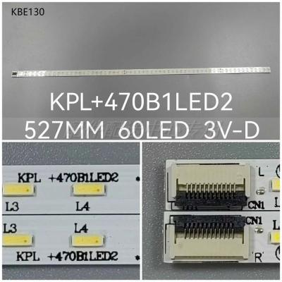 1pair x Original LED TV Backlight Strips for Konka LED47R5500PDF KPL+470B1LED2 35018081 60-LEDs 525mm Aluminum plate