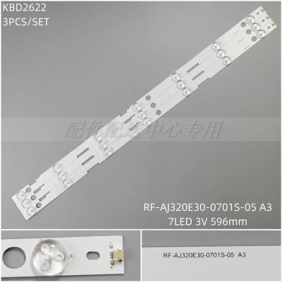 3PCS x LED Backlight Strip for LC-32CHG6021E LC-32CHQ4042E LC-32HI3322E LC-32HI3221KW LC-32CFG6022K RF-AJ320E30-0701S-05 A3