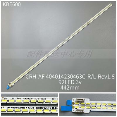 2PCS x LED Backlight Strip for LCD-40SF466A-BK 40SF468A-BK L404FCNN CRH-AF404014230463C-R/L-Rev1.8 92Leds 3v 442mm