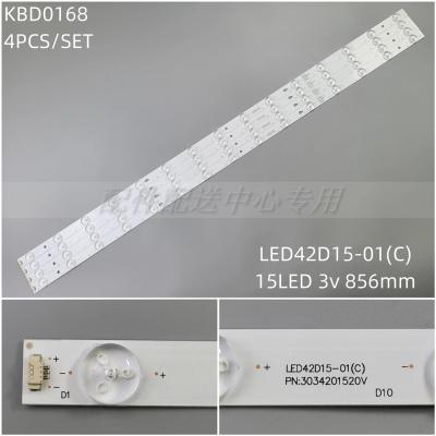 4pcs x LED Backlight Strip for Haier LE42B310G LS42H6000 LE42B510F LED42D15 3034201520V LE42B310G LS42K5500