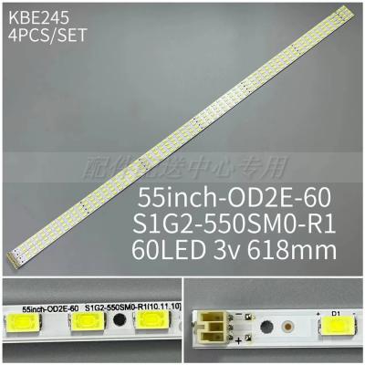 4Pcs x LED Backlight for Sony KDL-55EX720 55HX750 55inch-0D2E-60 S1G2-550SM0-R1 LTI550HN02 LTY550HJ03 LJ64-02875A 76A 60-LED