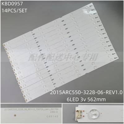 14Pcs x 55VLE6565BL ZLH60600-AC ZPM60600 SAMSUNG 2015ARC550 3228_06 LM41-00178A 55 VLE 6565 BL A55L 6652 4W 55VLE6625BP