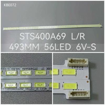 2Pcs x 40'' LED Backlight for SONY LJ64-03632A STS400A69_56LED_L/R_Type_rev.3 STS400A64-56LED-REV.2 493mm