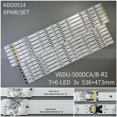 12Pcs x LED Backlight for SAMSUNG V6DU-500DCA-R2 DCB UE50MU6100 UE50KU6000 UA50MU6103 7001 6092 UN50MU6300 6310J F31EJXXZ 8300J